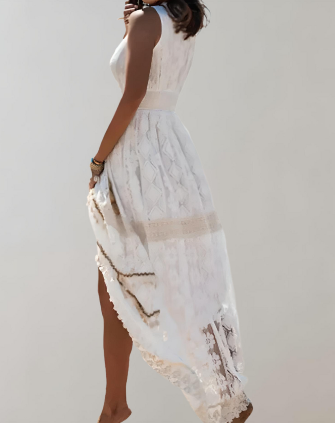 Mirla | Elegant dam sommarklänning i boho stil-Eva Jonsson