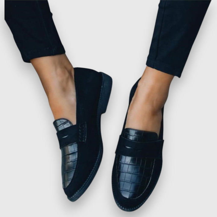 Mirla | Elegant läder loafers-Eva Jonsson