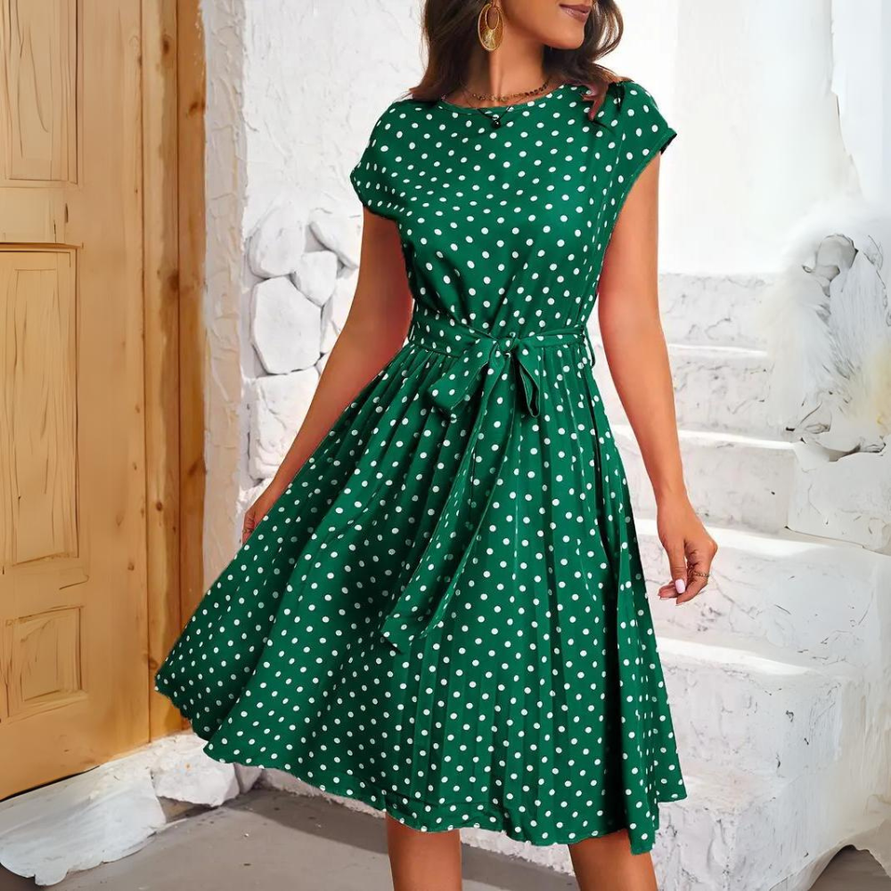 Mirla | Elegant prickklänning-Eva Jonsson