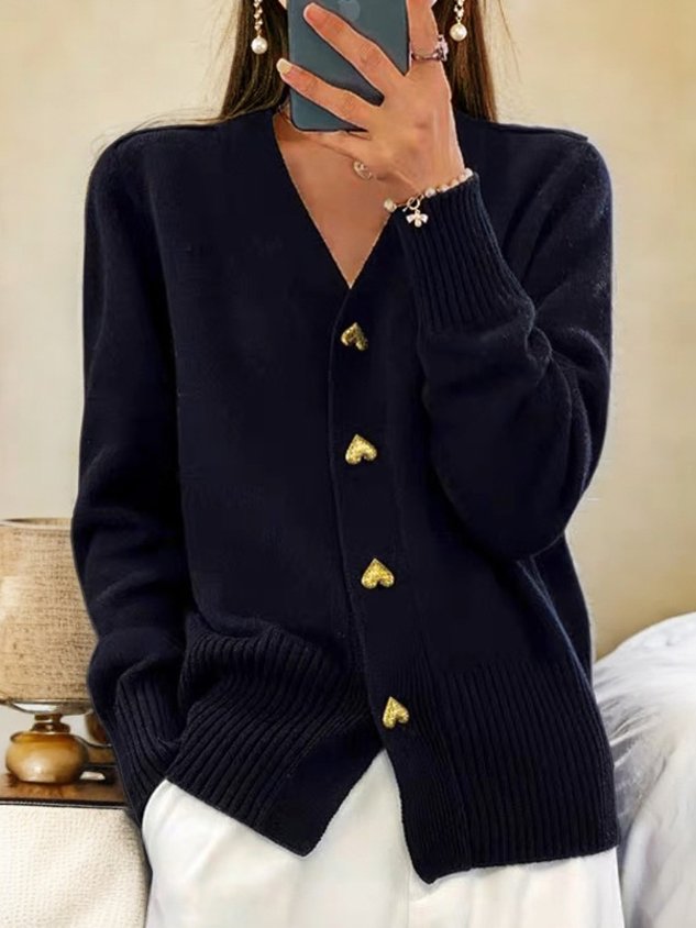 Mirla | Elegant stickad jacka-Eva Jonsson
