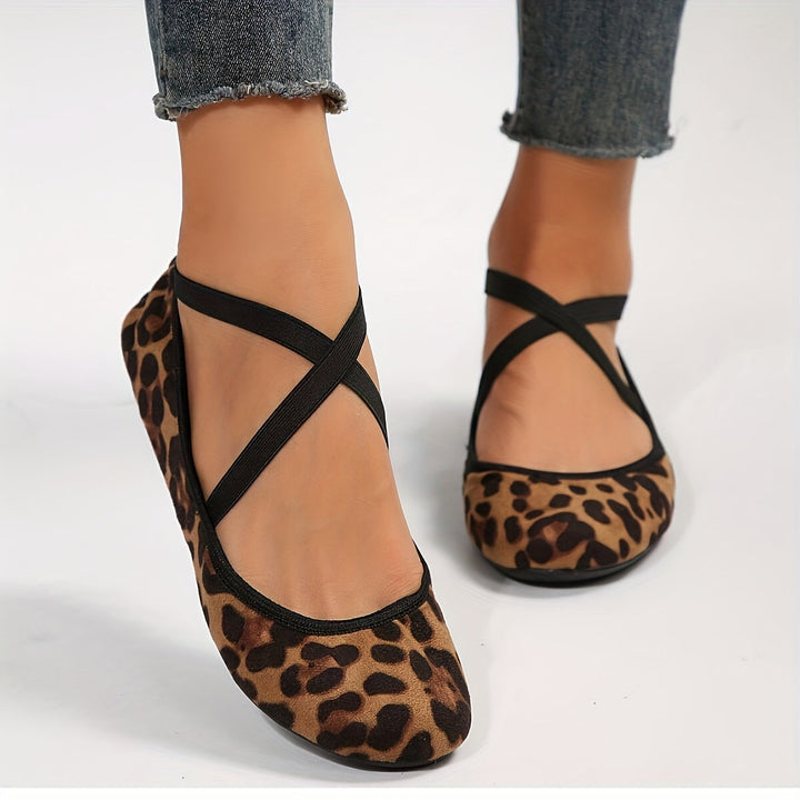 Mirla | Eleganta dam ballerinas med halkfri sula-Eva Jonsson