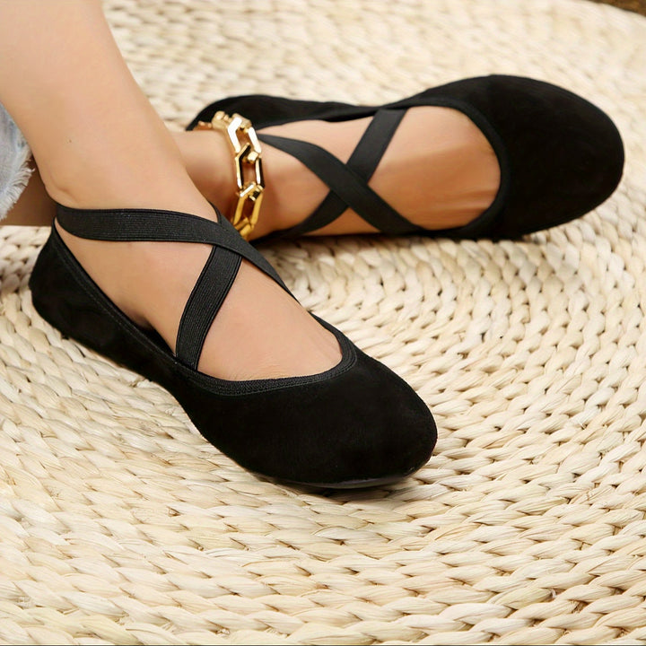 Mirla | Eleganta dam ballerinas med halkfri sula-Eva Jonsson