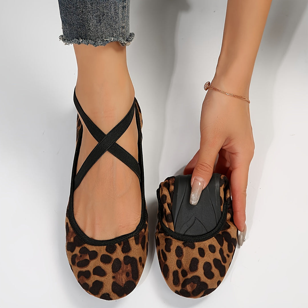 Mirla | Eleganta dam ballerinas med halkfri sula-Eva Jonsson