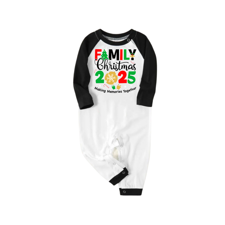 Eva Jonsson | Familjejul 2025 Tillsammans Skapa Minnen Tryckta Gröna och Svarta Rutiga Julfamiljepyjamas-Eva Jonsson