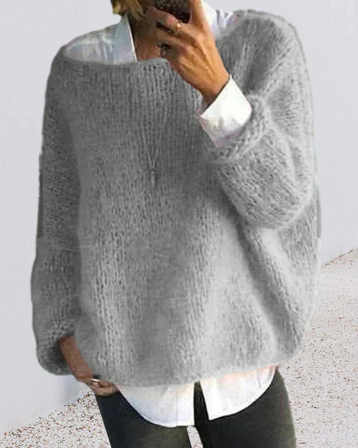 Mirla | Färgglad Off-Shoulder-tröja-Eva Jonsson