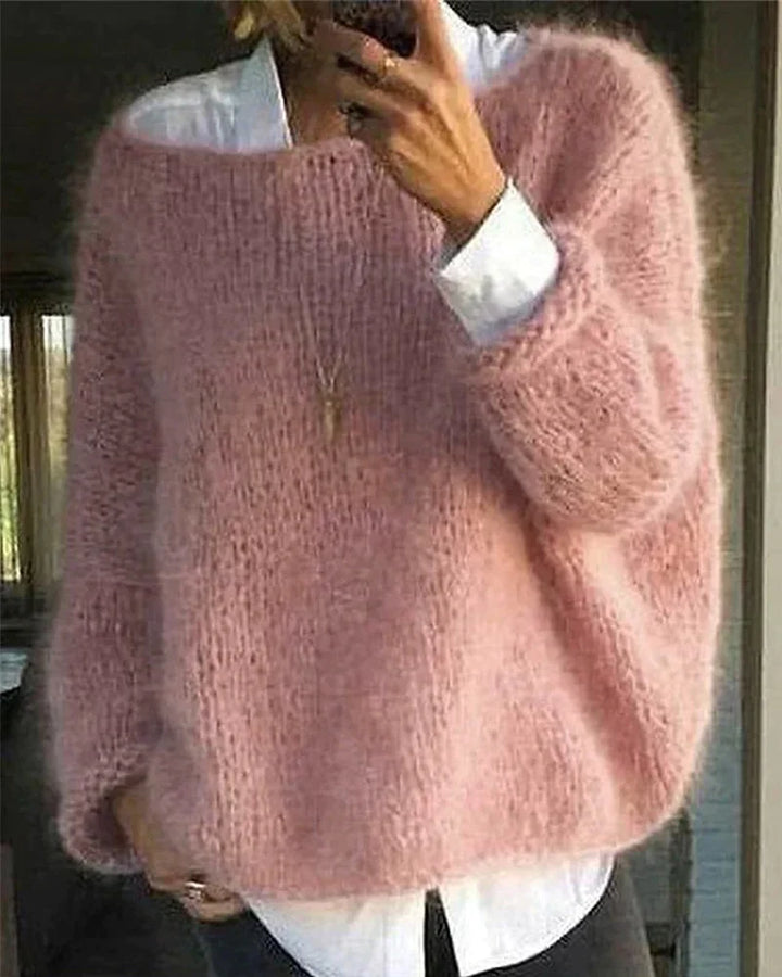 Mirla | Färgglad Off-Shoulder-tröja-Eva Jonsson