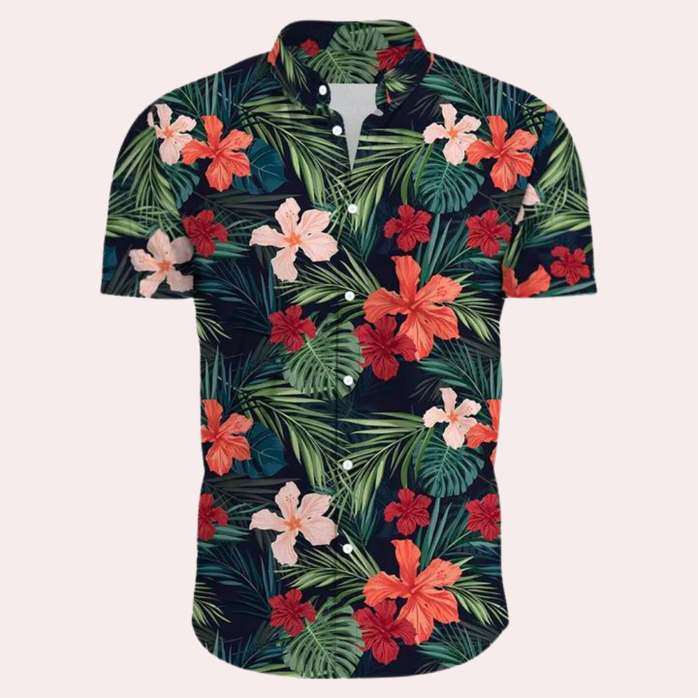 Mirla | Färgglad och trendig Hawaii-skjorta för män-Eva Jonsson