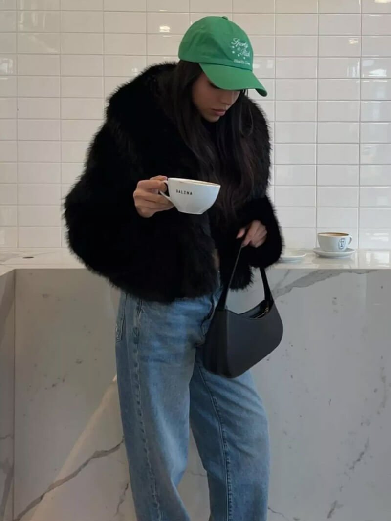 Mirla | Faux Fur Kappa-Eva Jonsson