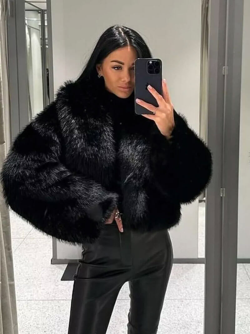 Mirla | Faux Fur Kappa-Eva Jonsson