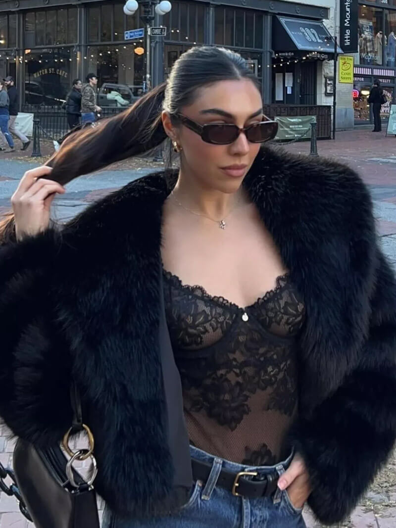 Mirla | Faux Fur Kappa-Eva Jonsson