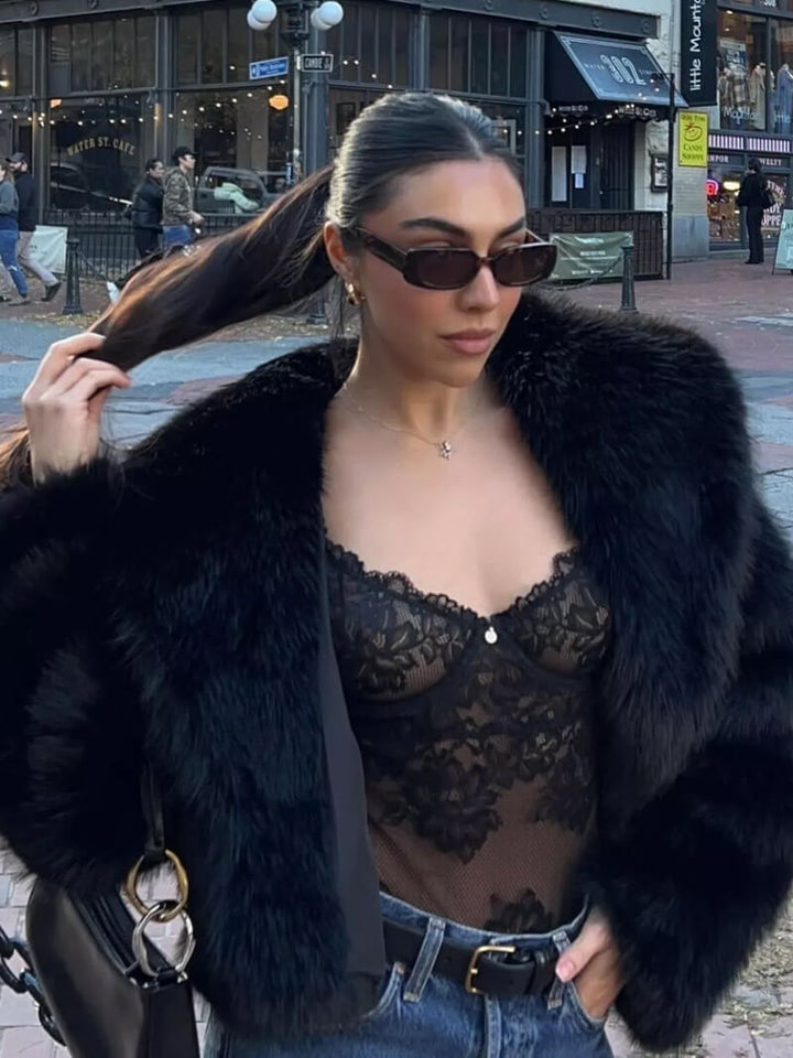 Mirla | Faux Fur Kappa-Eva Jonsson