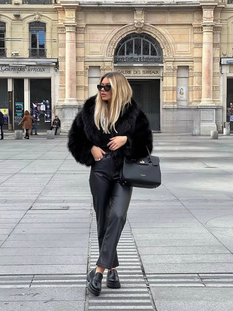 Mirla | Faux Fur Kappa-Eva Jonsson