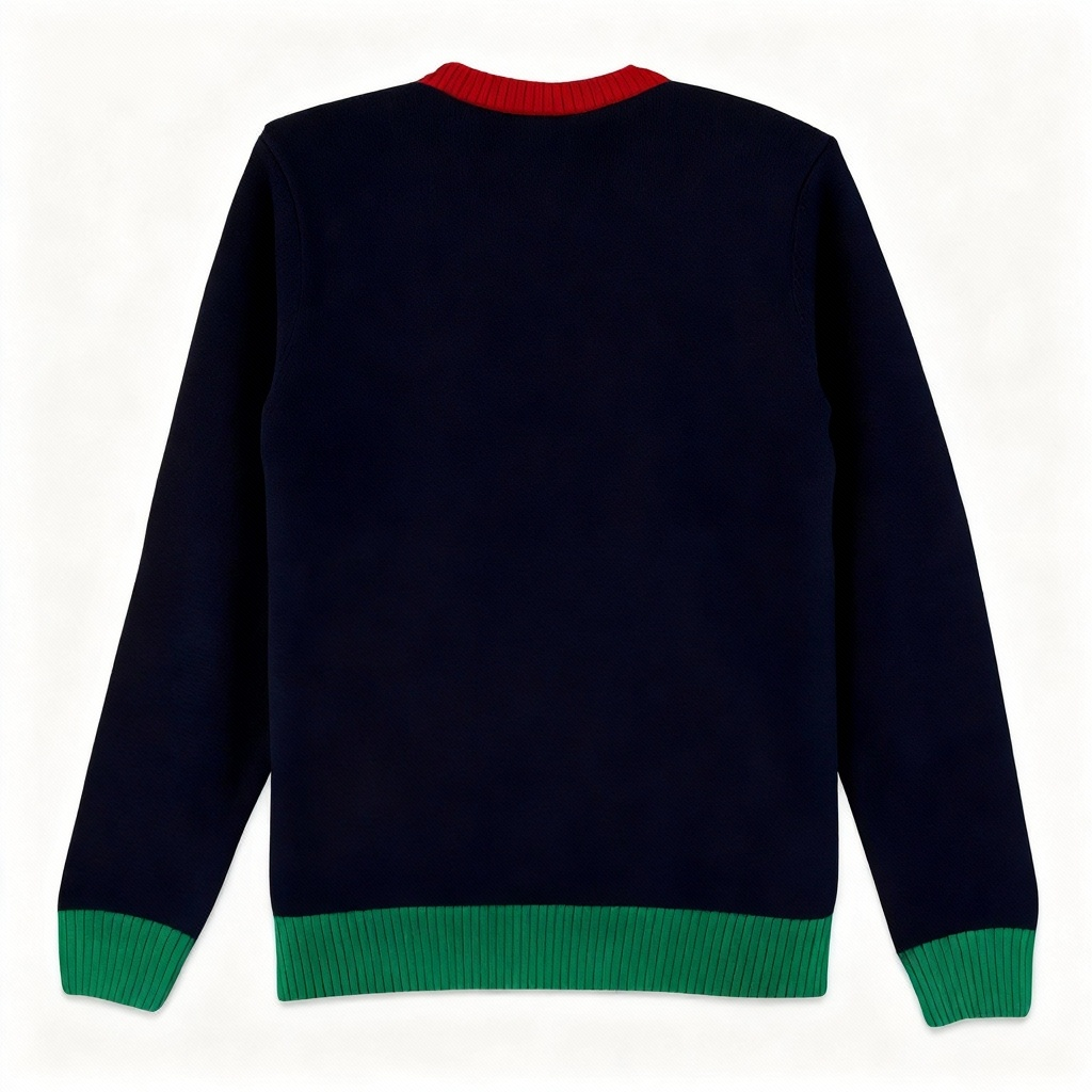 Eva Jonsson | Festive & Absent: Funny Snowman Print Christmas Sweater-Eva Jonsson