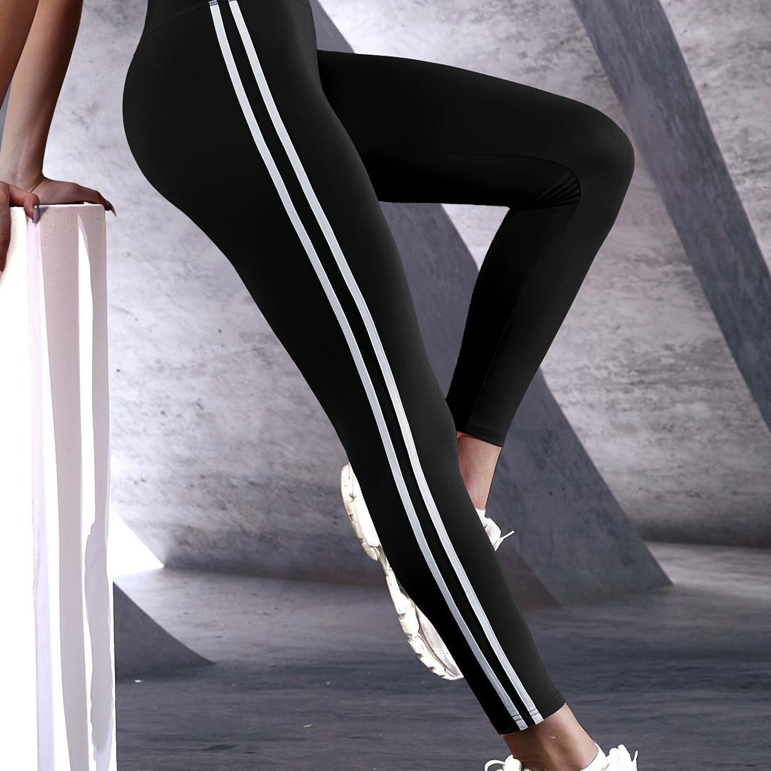 Mirla | Fukttransportande yogaleggings med hög midja-Eva Jonsson