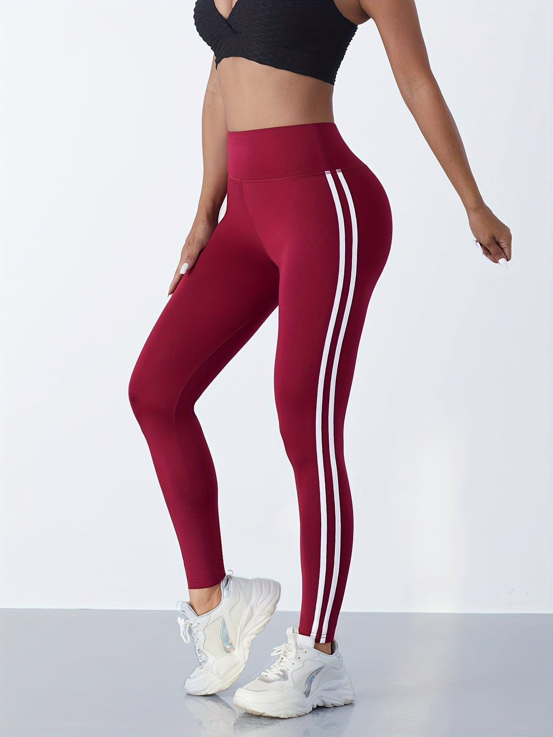 Mirla | Fukttransportande yogaleggings med hög midja-Eva Jonsson