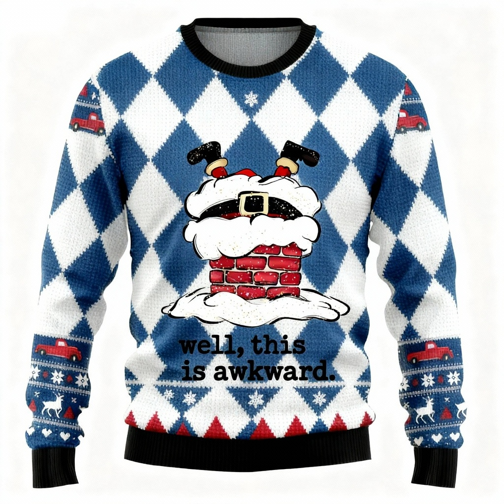 Eva Jonsson | Ful Jultröja Fest 2025 Lekfull Jultomte Utgåvan-Eva Jonsson