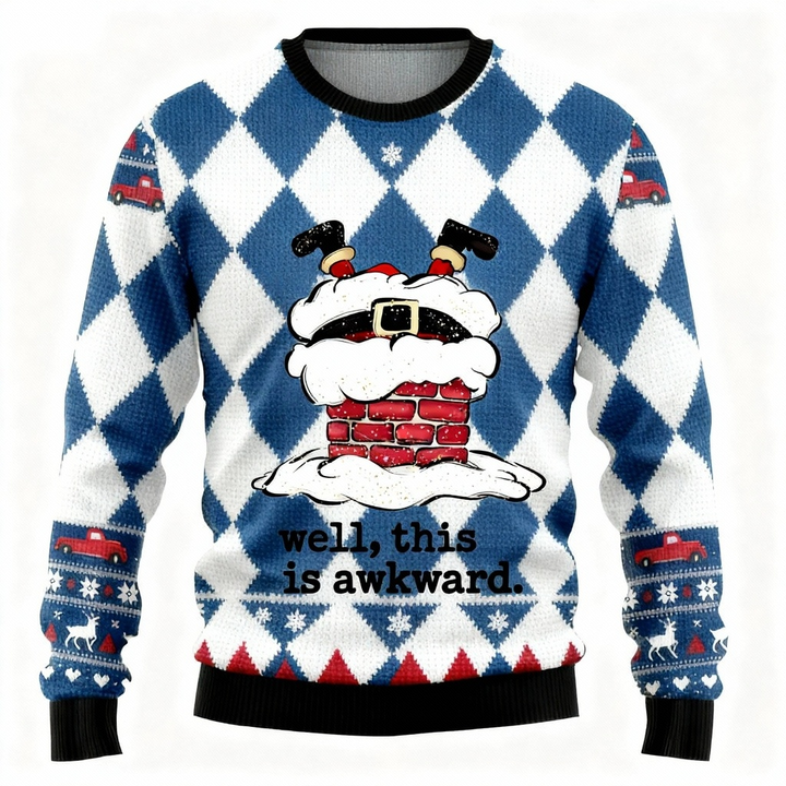 Eva Jonsson | Ful Jultröja Fest 2025 Lekfull Jultomte Utgåvan-Eva Jonsson