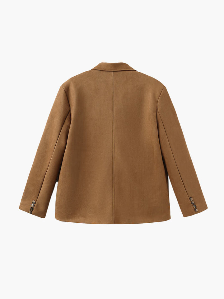 Mirla | Fusk-Suede-Blazer-Eva Jonsson
