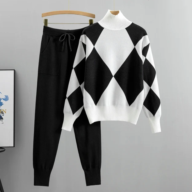 Mirla | Geometrisk set för kvinnor [Sista dagen rabatt]-Eva Jonsson