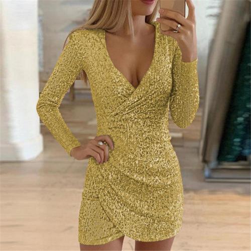Mirla | Glittrande Wickelkleid-Eva Jonsson