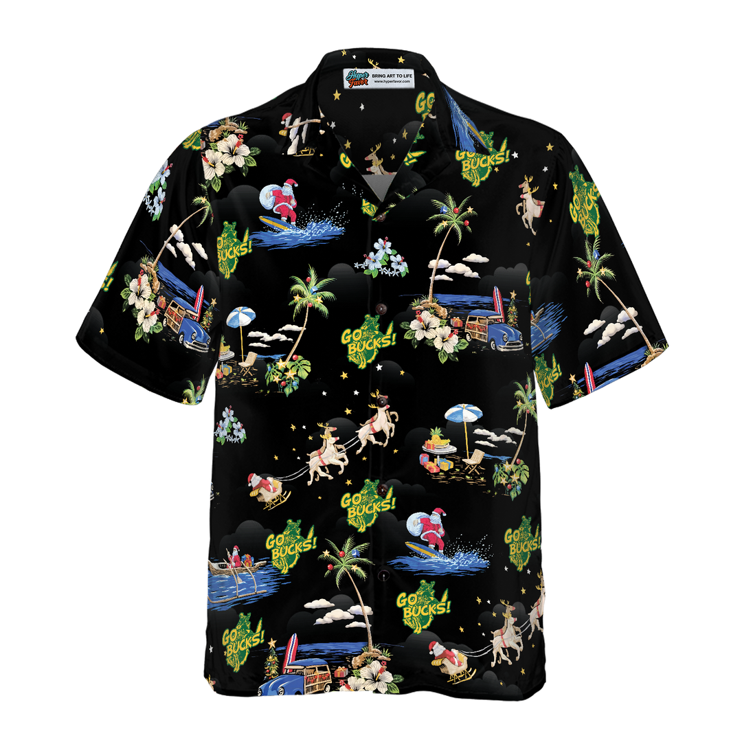 Mirla | Go Bucks Logo Jul Hawaiian-T-Shirt-Eva Jonsson