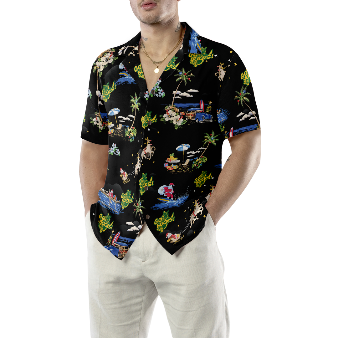 Mirla | Go Bucks Logo Jul Hawaiian-T-Shirt-Eva Jonsson