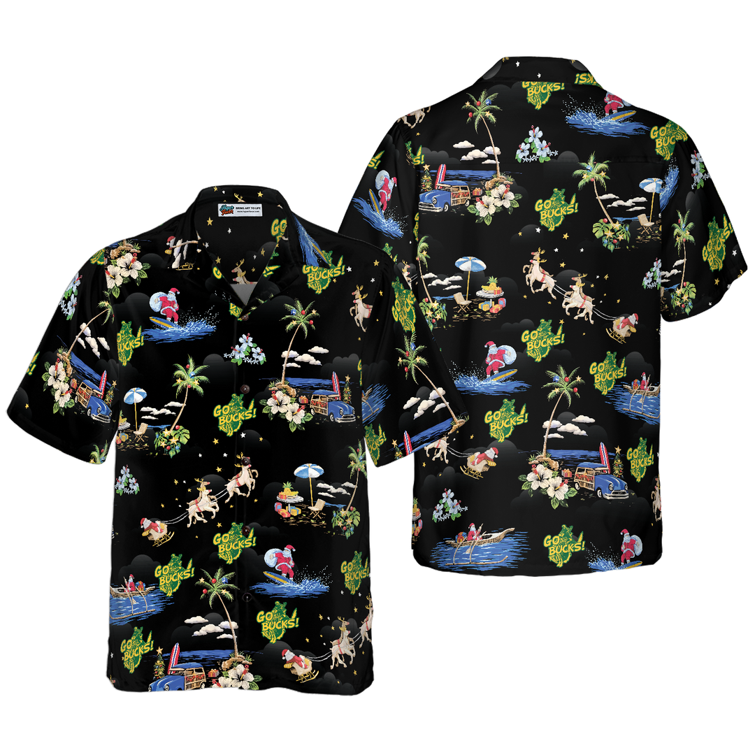 Mirla | Go Bucks Logo Jul Hawaiian-T-Shirt-Eva Jonsson