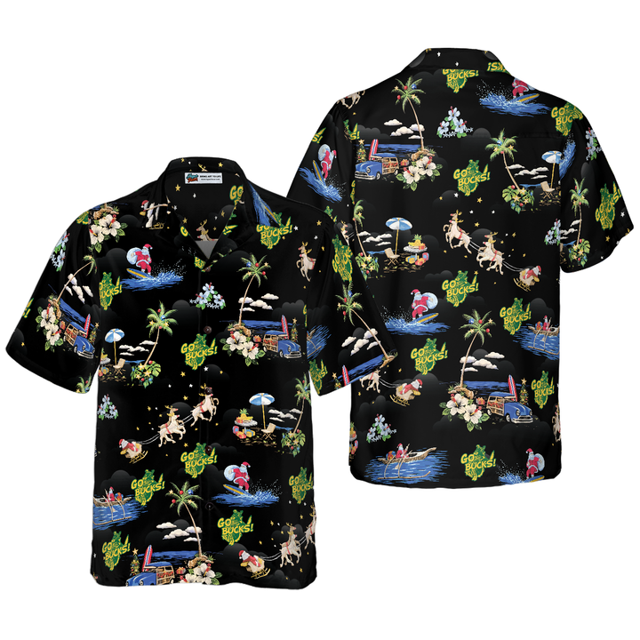 Mirla | Go Bucks Logo Jul Hawaiian-T-Shirt-Eva Jonsson