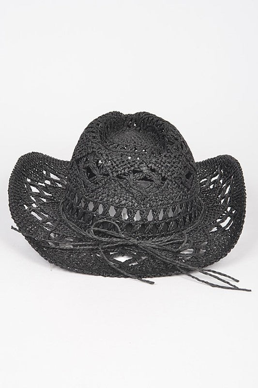 Mirla | Häkelstråh Cowboyhatt-Eva Jonsson