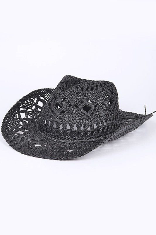 Mirla | Häkelstråh Cowboyhatt-Eva Jonsson