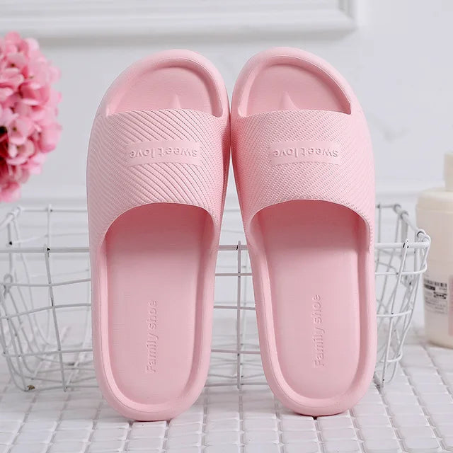 Mirla | Halkfria sommarflip-flops för damer Komfortabla inneskor, Vattentåligt EVA-material-Eva Jonsson