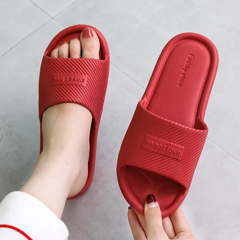Mirla | Halkfria sommarflip-flops för damer Komfortabla inneskor, Vattentåligt EVA-material-Eva Jonsson