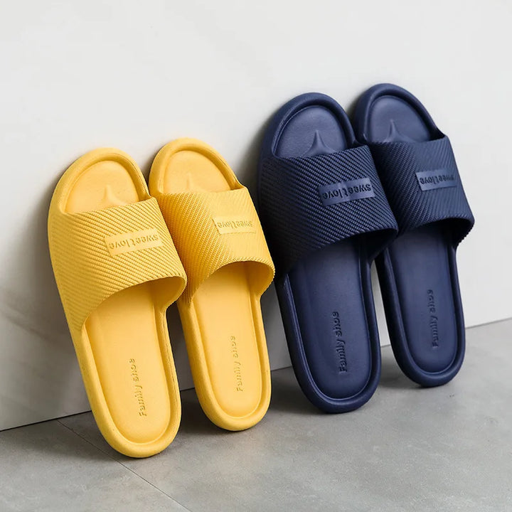 Mirla | Halkfria sommarflip-flops för damer Komfortabla inneskor, Vattentåligt EVA-material-Eva Jonsson