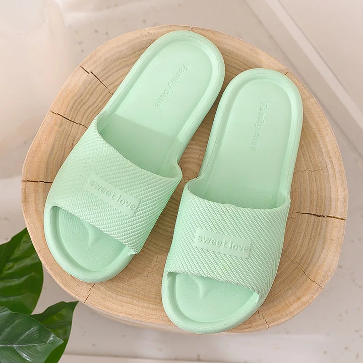 Mirla | Halkfria sommarflip-flops för damer Komfortabla inneskor, Vattentåligt EVA-material-Eva Jonsson