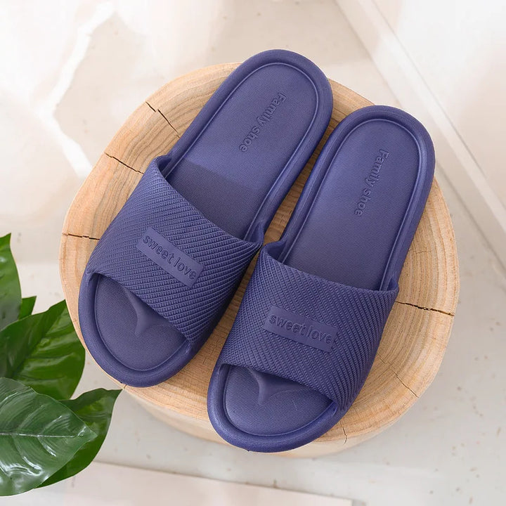 Mirla | Halkfria sommarflip-flops för damer Komfortabla inneskor, Vattentåligt EVA-material-Eva Jonsson