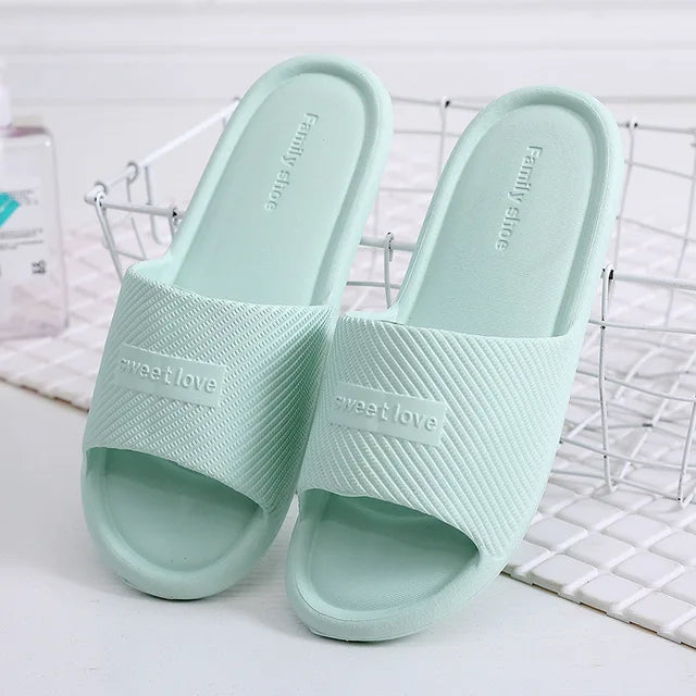 Mirla | Halkfria sommarflip-flops för damer Komfortabla inneskor, Vattentåligt EVA-material-Eva Jonsson