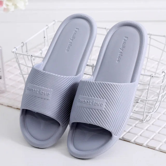 Mirla | Halkfria sommarflip-flops för damer Komfortabla inneskor, Vattentåligt EVA-material-Eva Jonsson