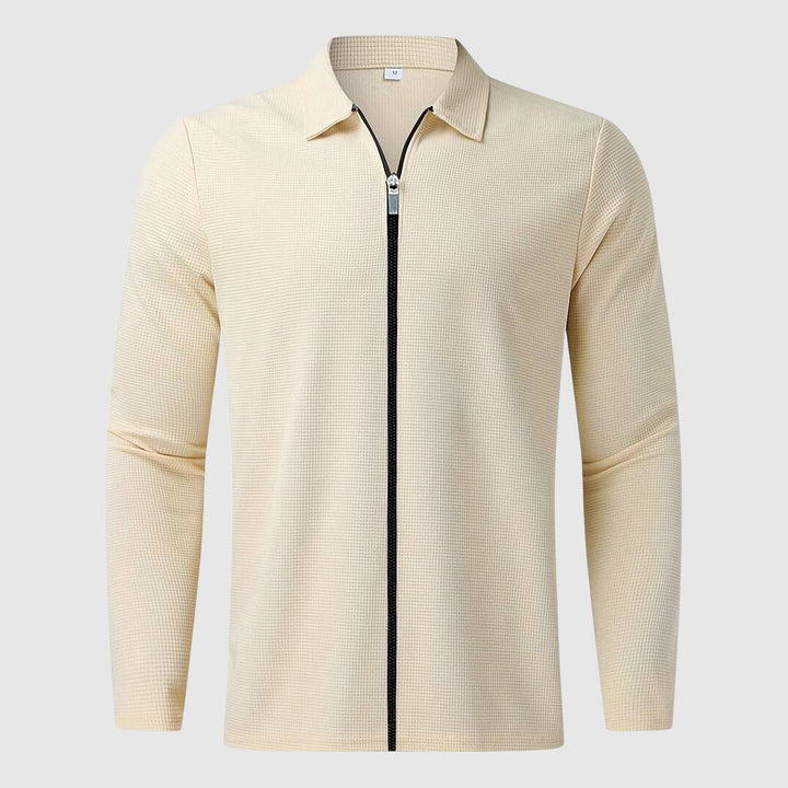 Mirla | Hardy Waffle Zip-Up Jacka-Eva Jonsson