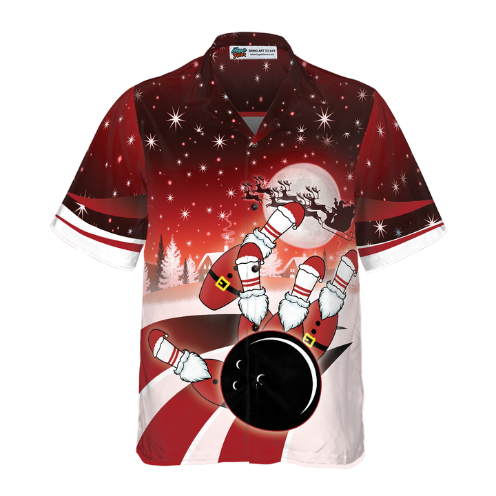 Mirla | Hawaiian-Shirts Jul-Bowling-Shirt Kortärmad Jul-Shirt Gåvoidé För Män och Kvinna-Eva Jonsson