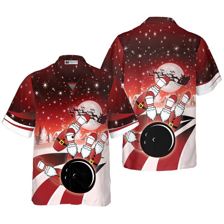 Mirla | Hawaiian-Shirts Jul-Bowling-Shirt Kortärmad Jul-Shirt Gåvoidé För Män och Kvinna-Eva Jonsson