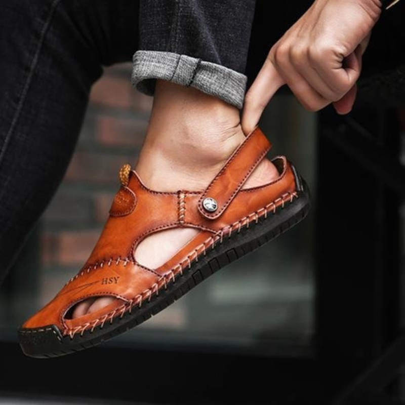 Mirla | Herr Barfota Sandaler Svart-Eva Jonsson