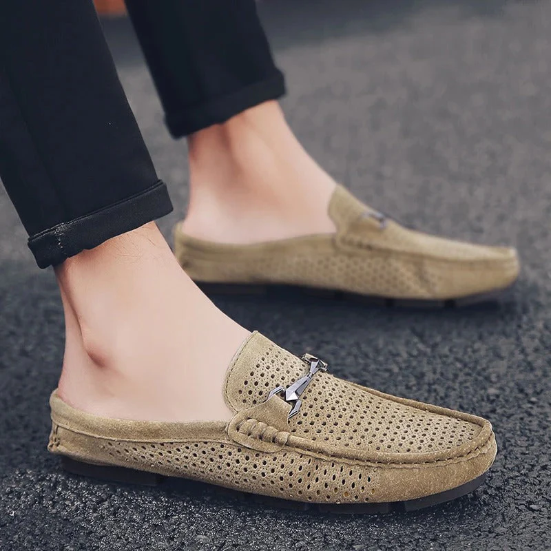 Mirla | Herr Sommar Mokassin Beige-Eva Jonsson