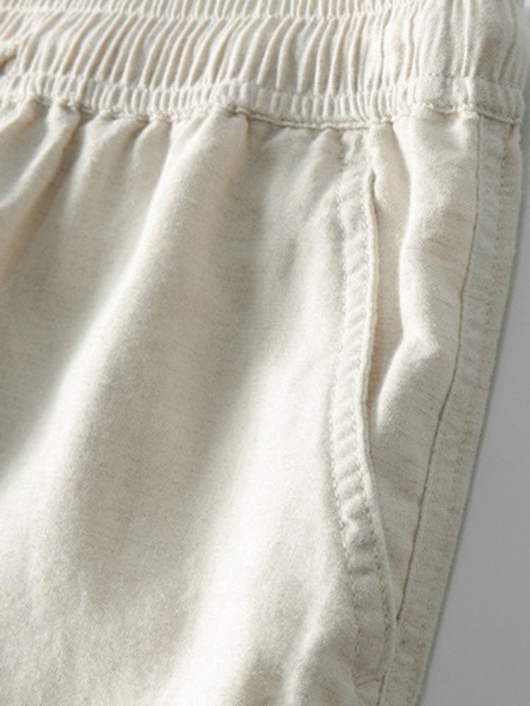 Mirla | Herrar sommar set med skjorta och shorts Lätt, Andningsbar & Stilren-Eva Jonsson
