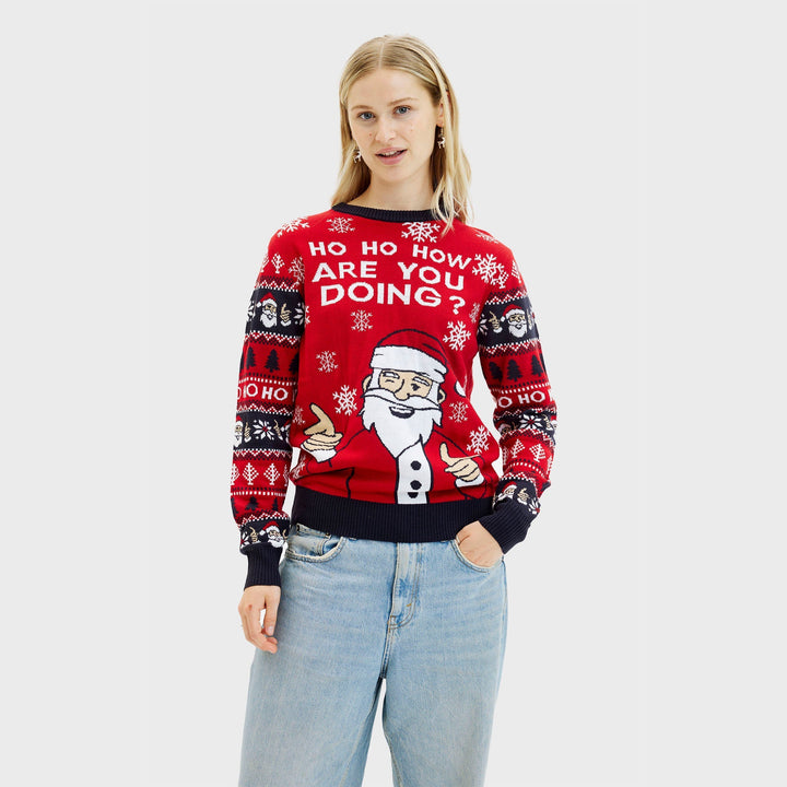 Mirla | Ho ho hur mår du jultroja kvinnor-Eva Jonsson