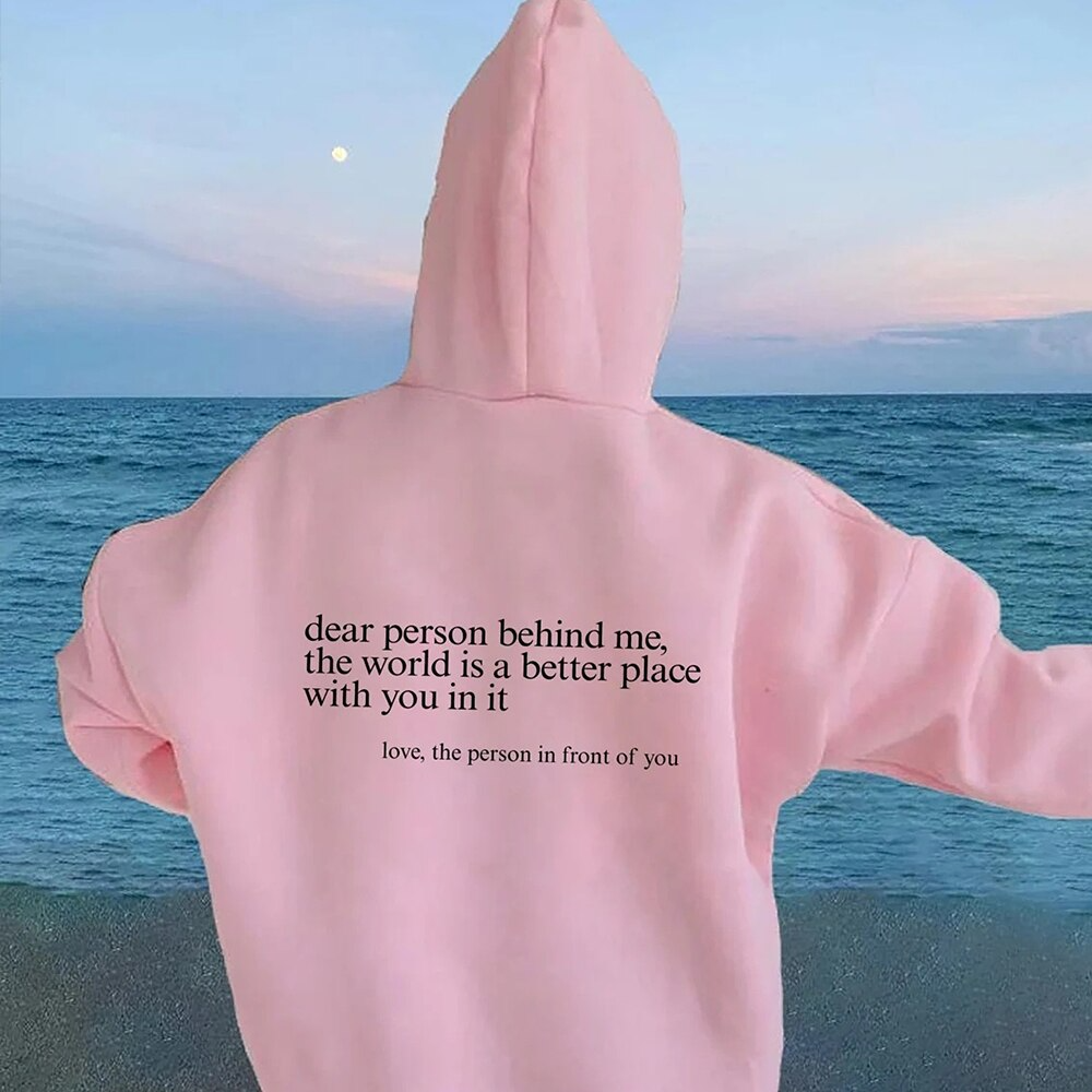 Mirla | Hoodie med Ryggtryck-Eva Jonsson