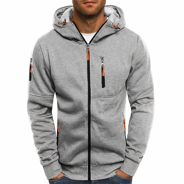 Mirla | Hoodieshirt med dragkedja-Eva Jonsson