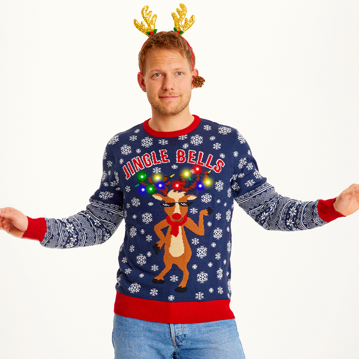 Eva Jonsson | Jingle Bells Jultröja - Herr-Eva Jonsson