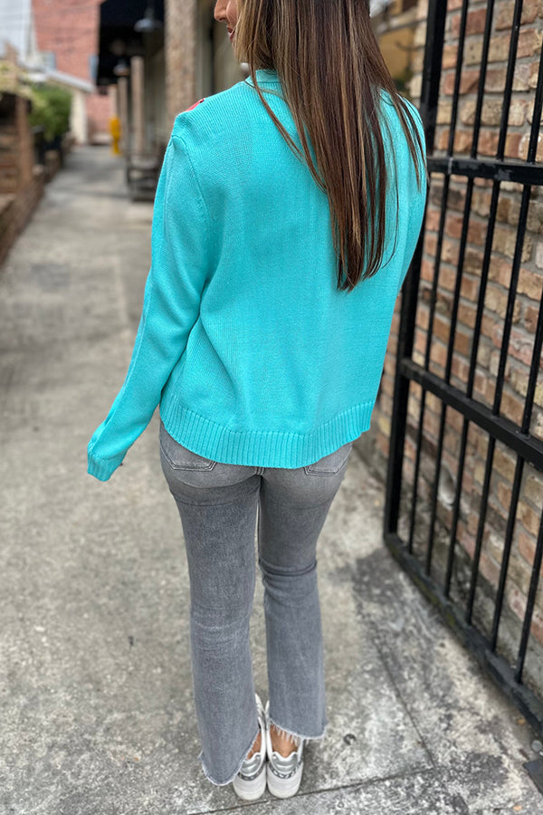 Eva Jonsson | Jul Nötknäppare Paljetter Fritids Kofta-Eva Jonsson