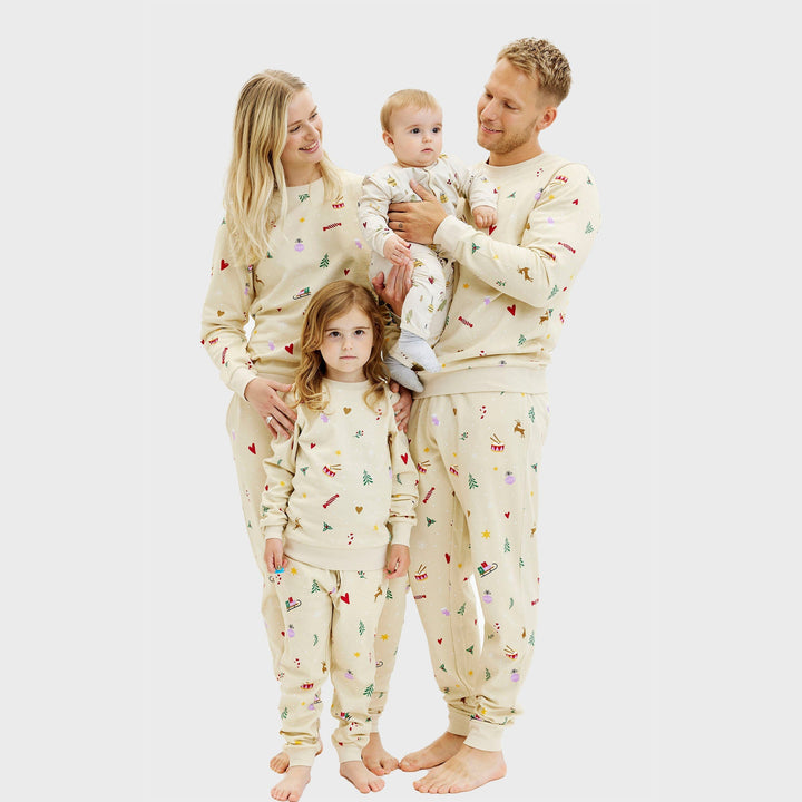 Mirla | Jul Sweat Set Beige Dam-Eva Jonsson