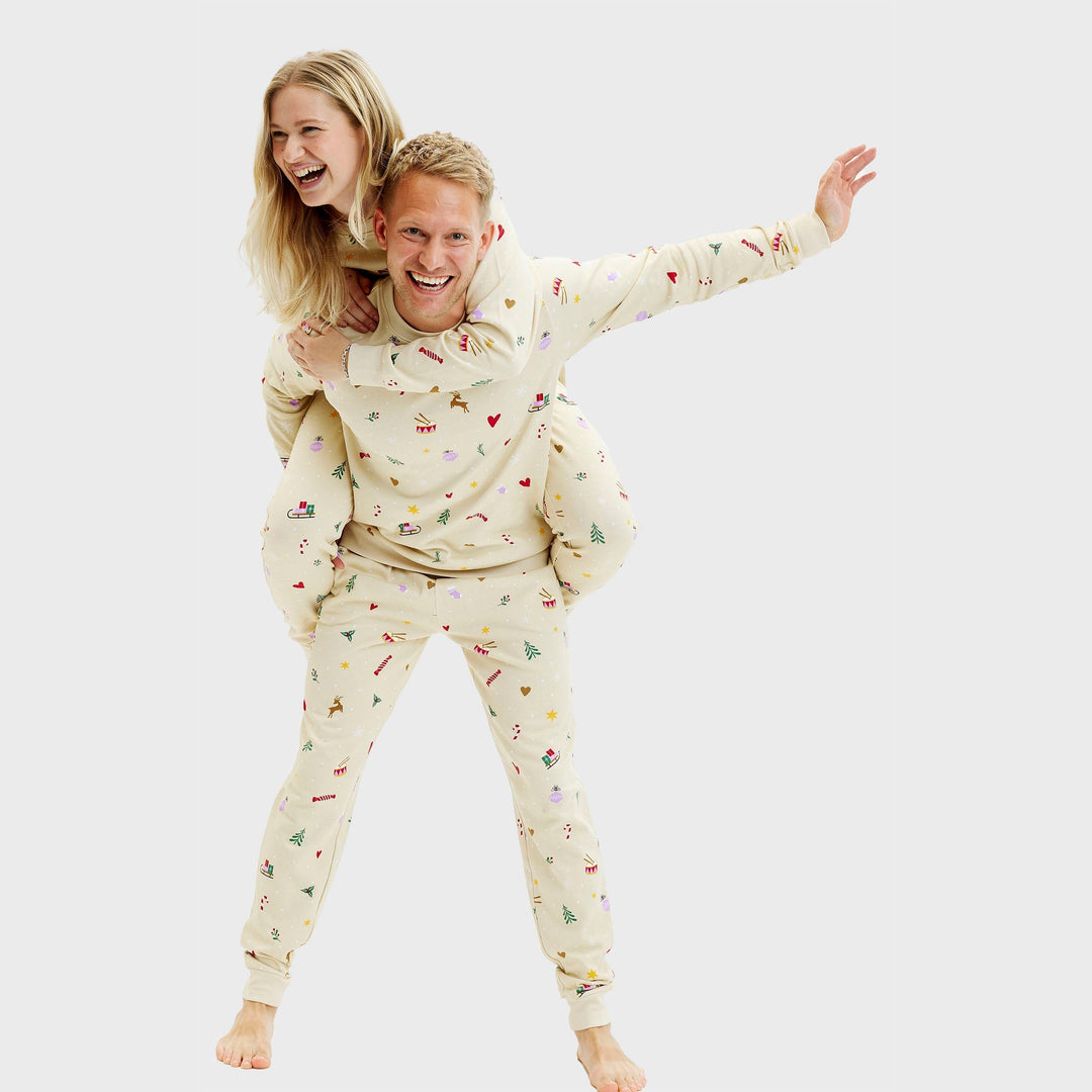 Mirla | Jul Sweat Set Beige Dam-Eva Jonsson